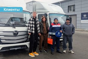 Оснащение рефрижераторных фургонов для рыбной торговли: Foton S35