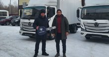 В нашем дилерском центре прошла передача двух грузовиков Foton S35 с изотермическими фургонами клиенту ИП Антонову И.А. Автомобили приобретены для перевозки медикаментов.