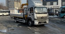 Нужен очень длинный борт? Бортовой грузовик Foton EST M12 с КМУ